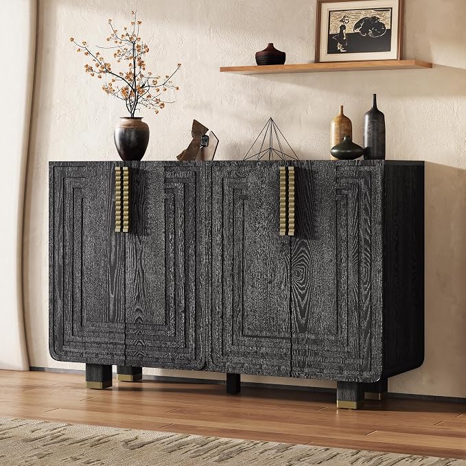 Black - Embossed Antique