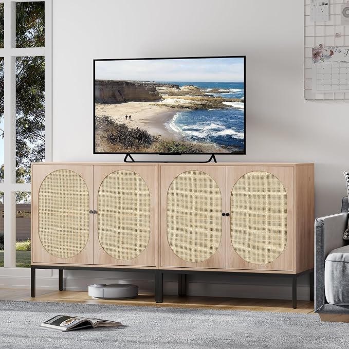 Natural With Oval Doors