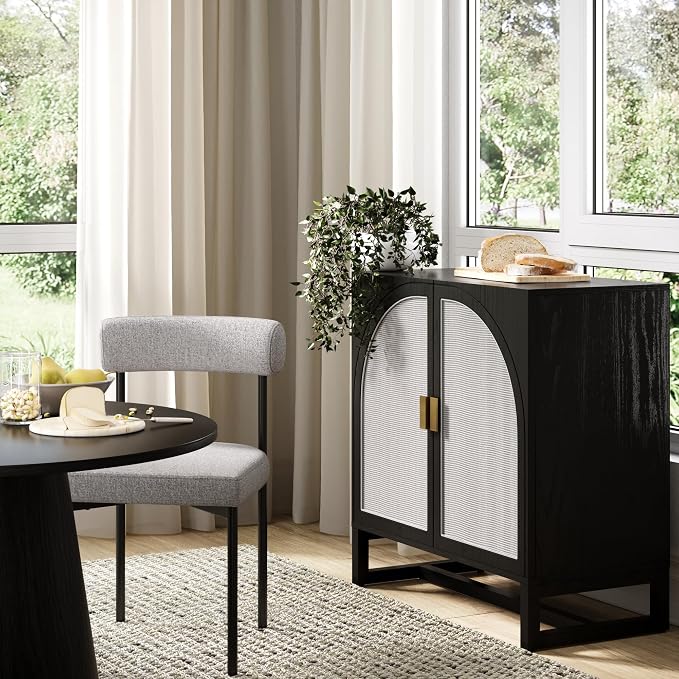 Black Oak/Pale Rattan