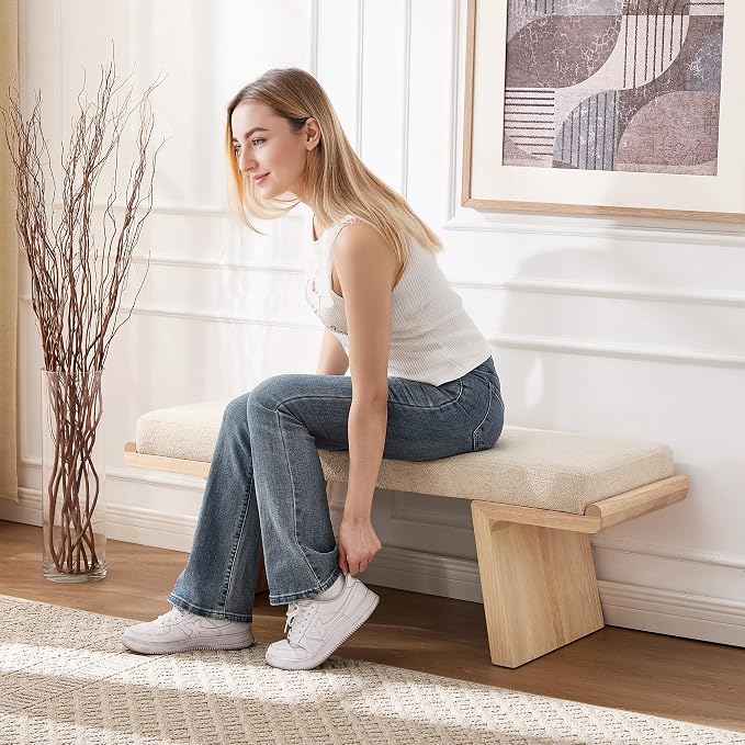 Beige + Natural Wood
