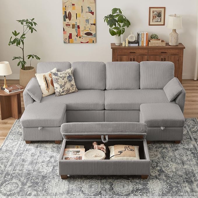 Corduroy-light Grey