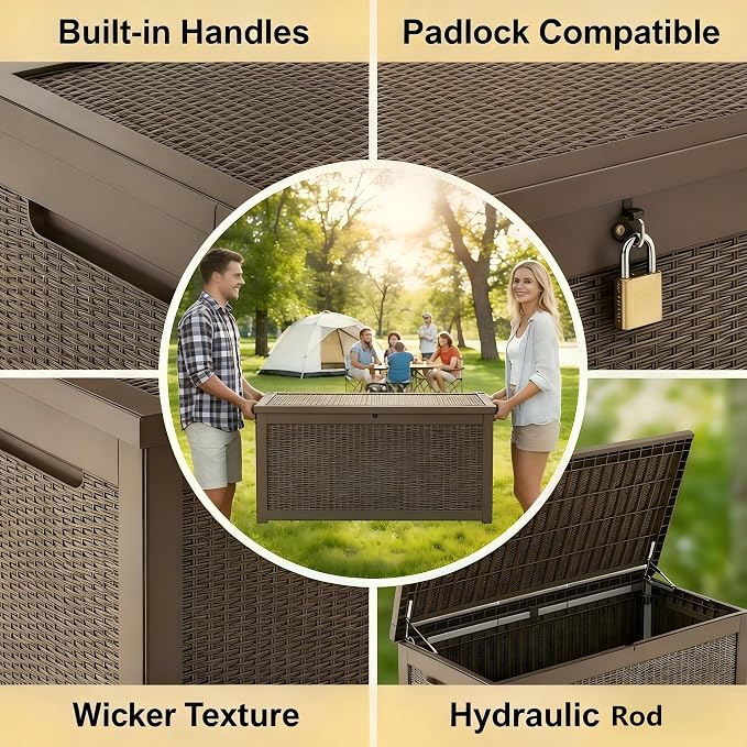 Gray Brown-Wicker Texture