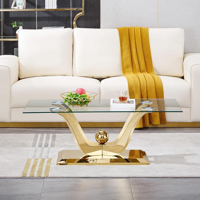 Gold Coffee Table