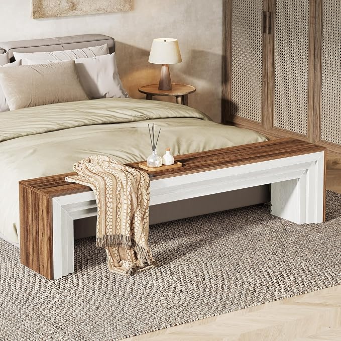 Rustic Brown & White