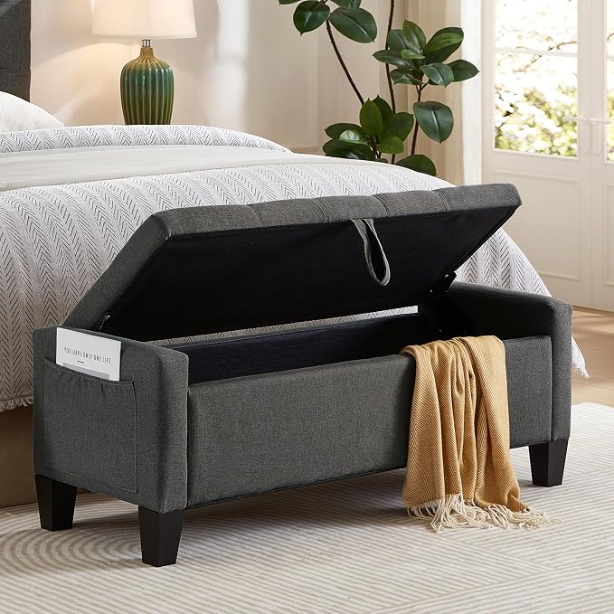 Dark Gray Linen