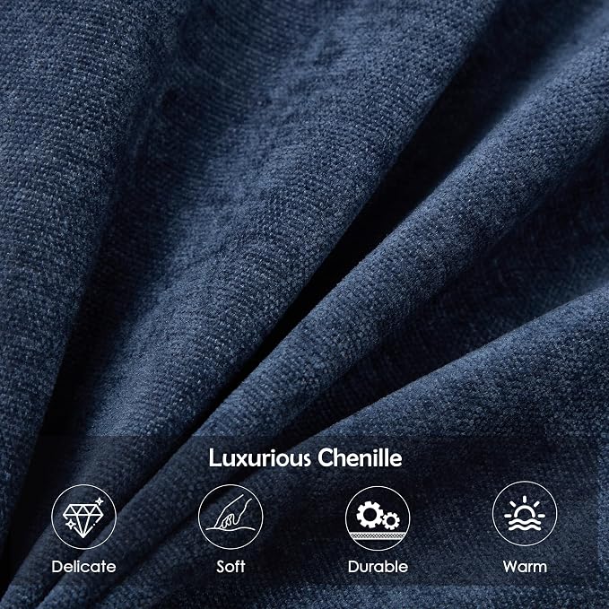 Blue Chenille
