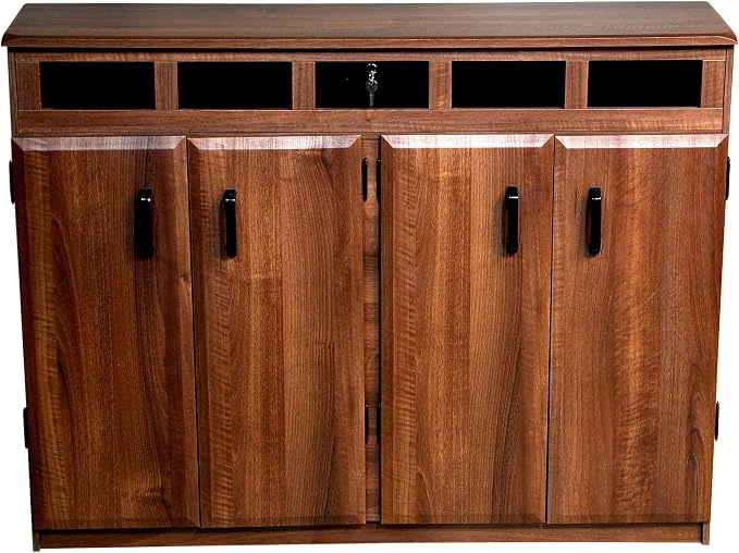 Walnut-finish