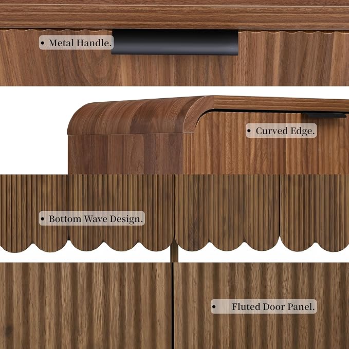 Walnut-4 Doors.