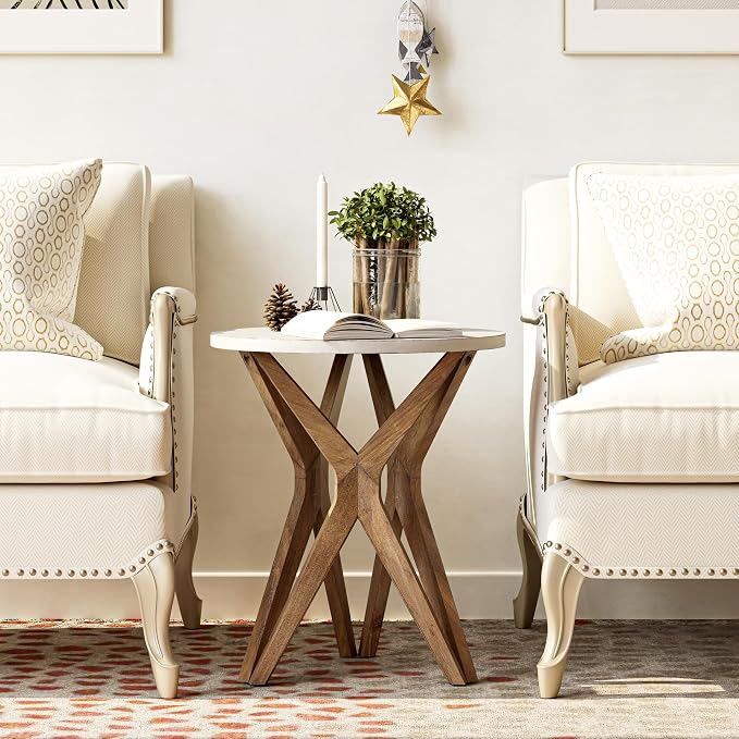 White & Walnut