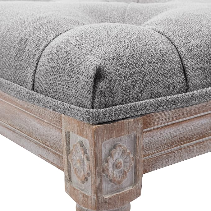 C- Entryway Bench; Grey