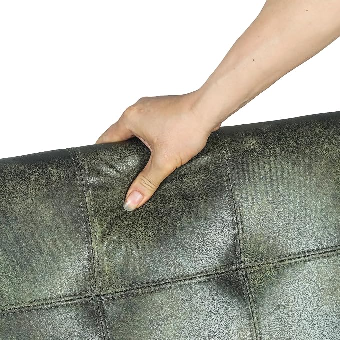 Faux Leather Green