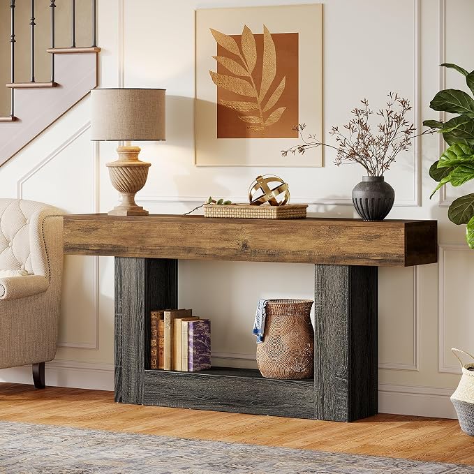 Rustic Brown & Gray