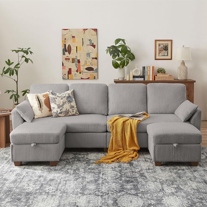 Corduroy-light Grey