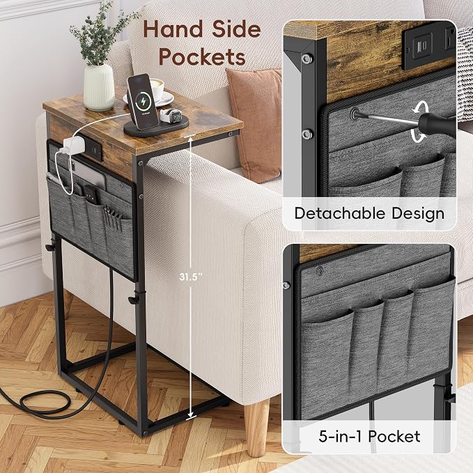 2pc Rustic Brown