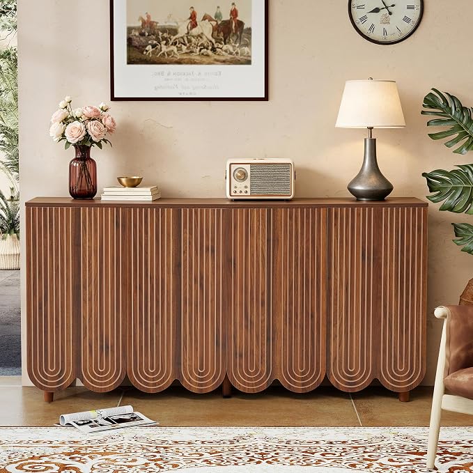 Walnut 2 Packs-3 Door