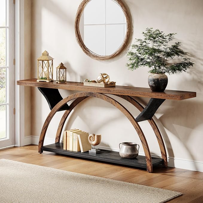 Rustic Brown & Black