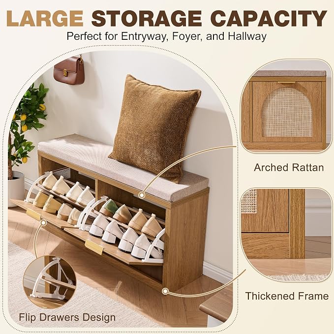Rustic Oak Rattan