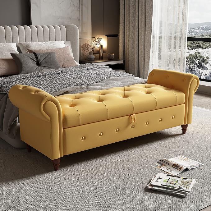 Cotton Linen Yellow