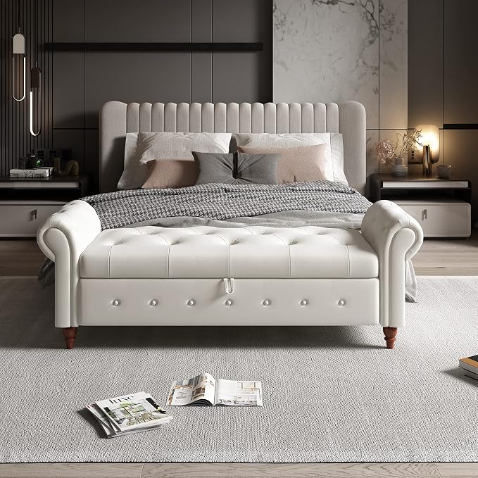 Beige Fabric