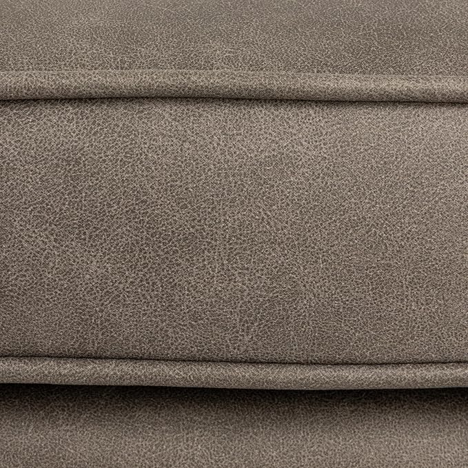 Grey Vegan Leather